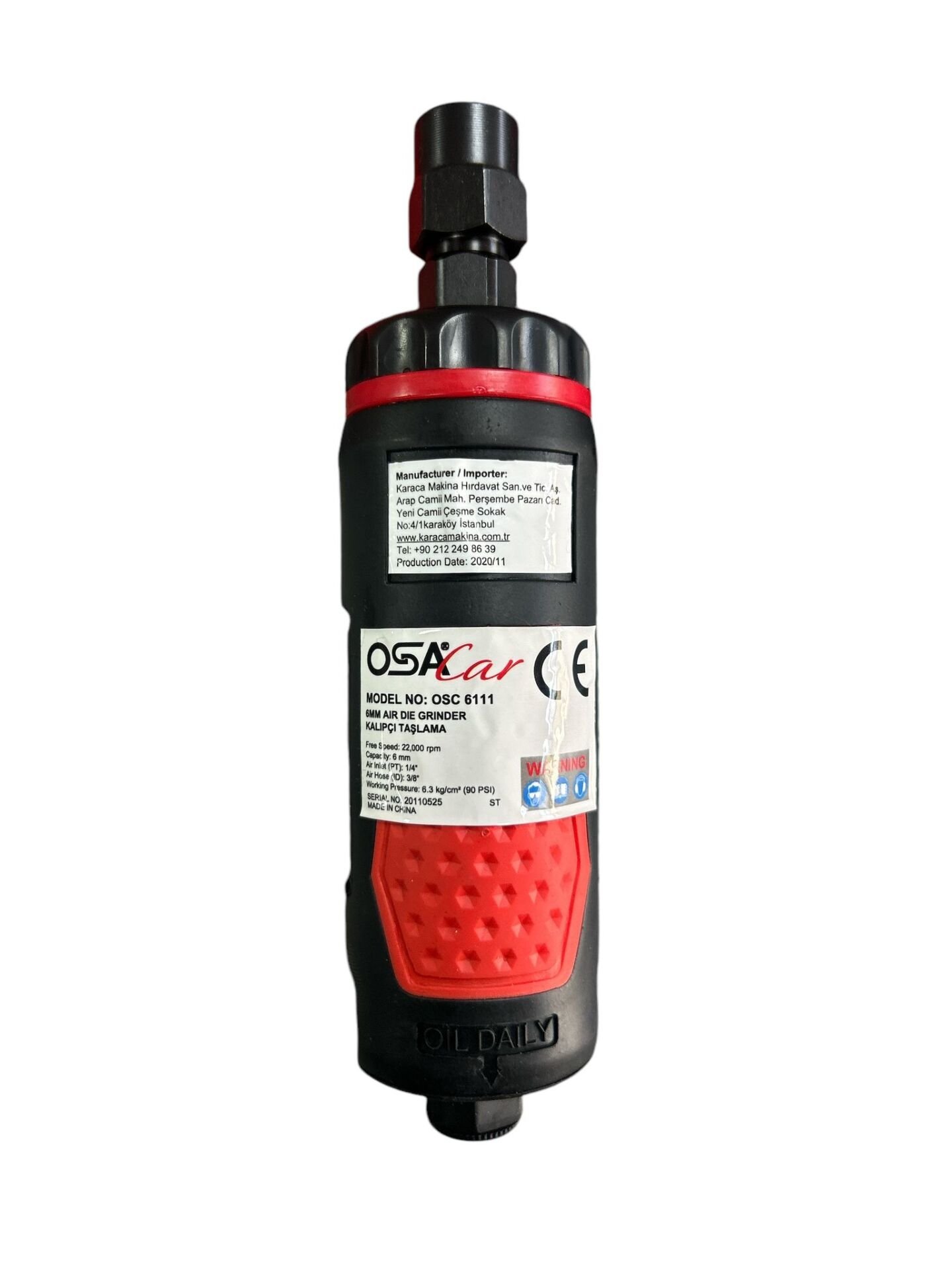 Osacar OSC 6111 Havalı Kalıpçı Taşlama Makinesi