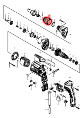 Makita FS 6300X Ön Dayama / Kitleme (455428-1)