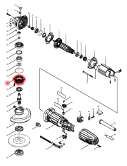 Makita GA 4530 Dişli Kutusu / Rulman Yatağı (318336-6)