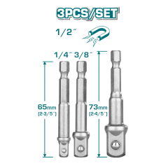 Total Soket Adaptörü Üçlü - TAC273651